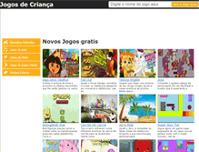 Tablet Screenshot of jogosparacriancas.com.br